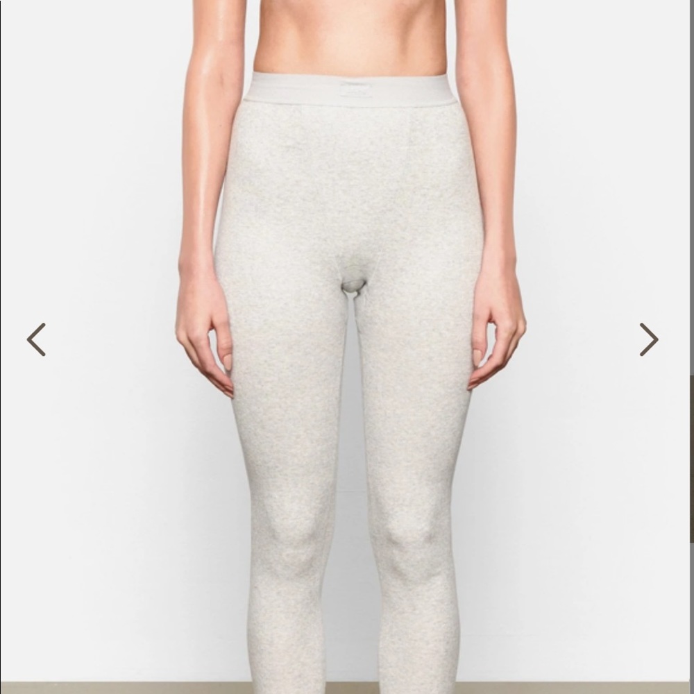 Skims Leggings Light Heather Grey